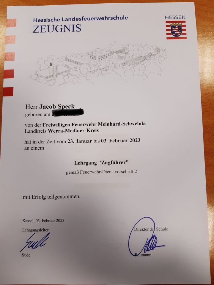 Zugführer ✅
